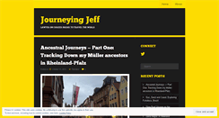 Desktop Screenshot of journeyingjeff.com